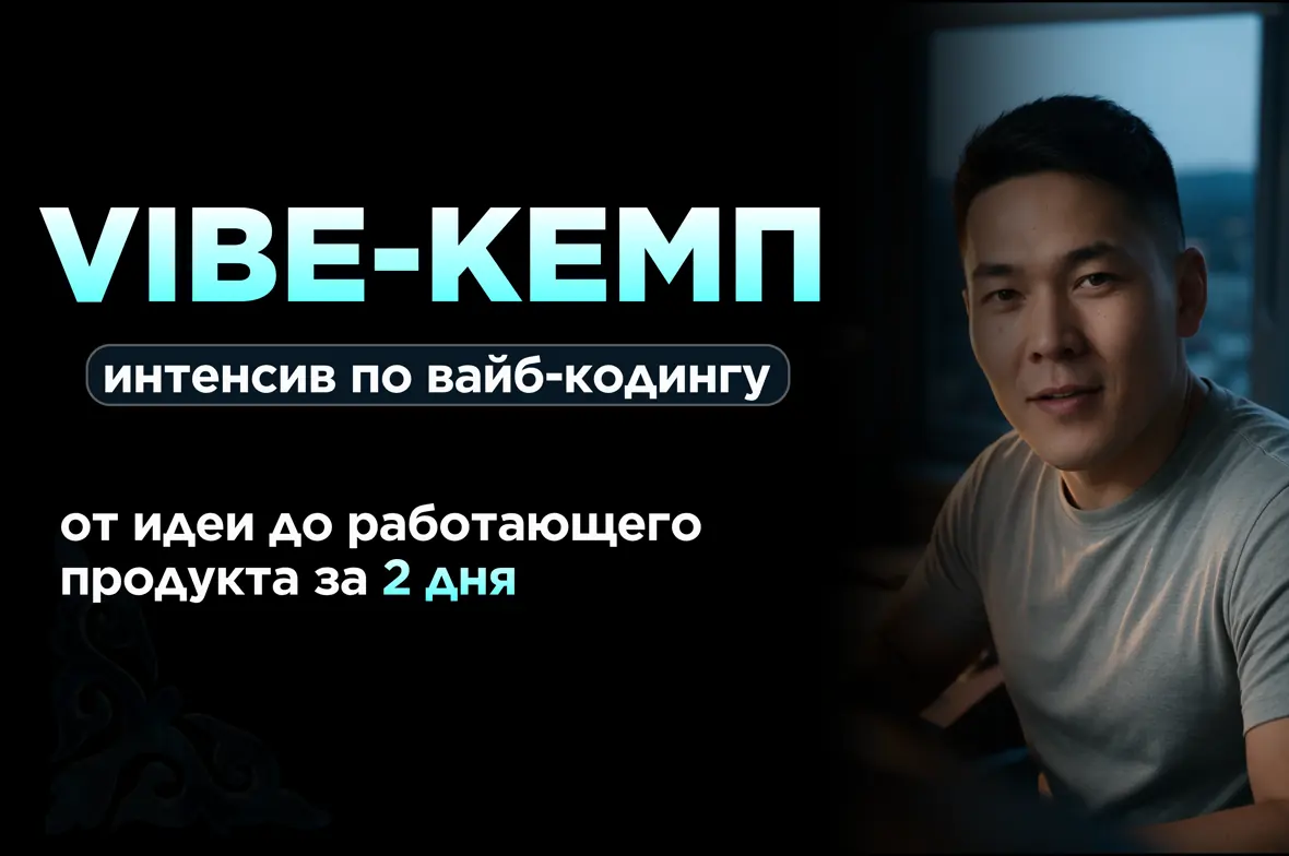 Vibe-кемп — интенсив по вайб-кодингу. От идеи до работающего продукта за 2 дня